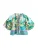 Next Blouse  lichtblauw / lichtgeel / groen