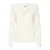 Dames T-shirt met V-hals en lange mouwen Ichi Boston