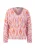 COMMA Blouse  lila / oranje / rosa