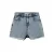 Shoeby denim regular high waist short blauw