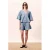FRNCH top light blue denim