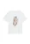 COMMA Shirt  taupe / pueblo / zwart / wit