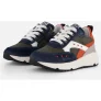 Develab Develab Low Cut Sneakers blauw Leer