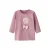 NAME IT BABY rechtvallende longsleeve met print – roze