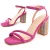 Montevita Heel Sandal Sanndarey7 in Fuchsia