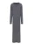 No Matter What Gebreide jurk  grijs gemêleerd