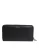 Zwart Blauw Exotisch Leren Gegraveerde Continental Wallet