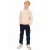 Retour Jeans sweater met backprint – beige