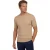 Beige katoenen t-shirt Gentiluomo ronde hals