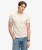 Essential Company Logo Geborduurd T-shirt Beige