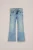 Blue Ridge – Meisjes flared jeans – Super Skinny Fit – Blauw – Katoen –