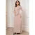Seraphine Jersey Maternity Dress Brown
