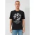 QS regular T-shirt zwart