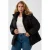 Kaffe Curve Plus Size winterjas – zwart