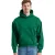 Fruit of the Loom heren superkatoenen katoenen hoodie (College Groen)