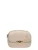 Luisa Vannini Beige Rundleer Tas