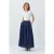 Hoge Taille Lange Rok met Zakken