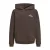 JACK & JONES JUNIOR hoodie met backprint – donkerbruin