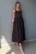 TRENDYOLMİLLA Dames Bruin Effen Maxi Mouwloos Casual Skater Jurken