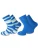 normani Sokken  blauw / aqua / wit