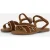 Muyters Muyters Sandalen cognac Leer