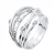 Ring Satelis Diamonds 0.140 Cts White Gold