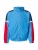 Denim Project Fleece jas ‘Luke’  lichtblauw / donkerblauw / grijs / rood