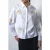 French Connection Alexis Cotton Embroidered Shir Linen White Gold