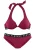 Elbsand Bikini  lichtgrijs / bessen / zwart