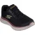Skechers GO WALK Flex Textiel Heren Zwart/Multi Sportschoenen