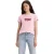 Levis Dames/dames Katoenen T-shirt (Roze)
