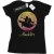 Disney Dames/Dames Aladdin Vliegende Zonsondergang Katoenen T-Shirt (Zwart)
