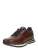 bugatti Sneakers laag ‘Philip’  cognac / zwart