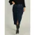 YEST CURVE Faith Bottoms – Dark Blue Denim