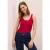Cecil Dames Lange basic top in Rood