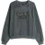 Tommy Jeans Dames-sweatshirt met luipaardprint en logo (Zwart)