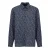 Ted Baker Herenoverhemd met lange mouwen, abstracte print, gemaakt van gerecycled materiaal (Marine)