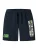 NAME IT Broek ‘NKMMAR MINECRAFT’  donkerblauw / grijs / appel / wit