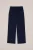 WE Fashion – Meisjes straight fit broek – High waist – Donkerblauw –