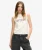 Archive Aansluitende Tanktop met Versieringen Crème