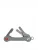 keycabins Sleutelhanger ‘Carbon’  zilver