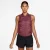 Nike Slim Race-vest voor dames (Performance) (Roze rook)
