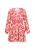 usha FESTIVAL Jurk  rood / wit