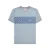 Lambretta Heren AW24 Twee Kleurige Paneel T-Shirt (Donkerblauw/Donkergroen)