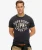 Vintage Athletic Short Sleeve T-shirt Blauw