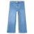 Mango Kids wide leg jeans medium blue denim
