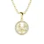 Tweelingen Zodiac Hangers – Goud en Kristal