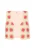 IZIA Gebreide bodywarmer  sand / lichtgroen / pink / rood