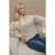 Knitted Sweater met Knopenkraag