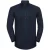 Russell Collection Heren Oxford Formeel Overhemd Met Lange Mouwen (Heldere marine)